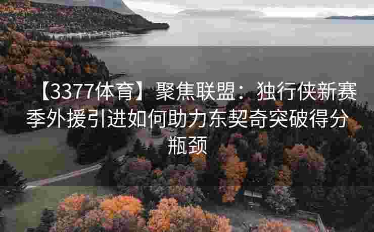 【3377体育】聚焦联盟：独行侠新赛季外援引进如何助力东契奇突破得分瓶颈