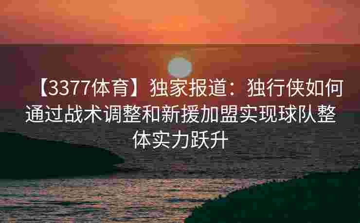 【3377体育】独家报道：独行侠如何通过战术调整和新援加盟实现球队整体实力跃升