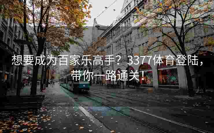 想要成为百家乐高手？3377体育登陆，带你一路通关！