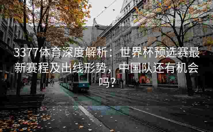 3377体育深度解析：世界杯预选赛最新赛程及出线形势，中国队还有机会吗？
